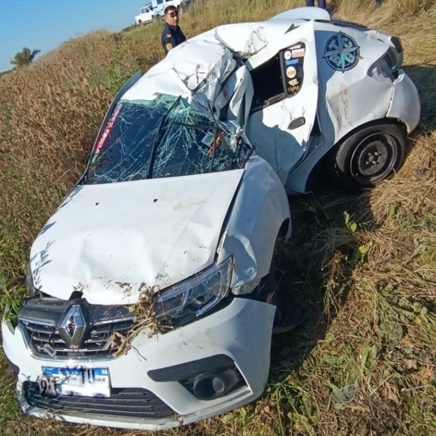 Falleció el joven que había protagonizado un violento vuelco en Ruta Provincial 20