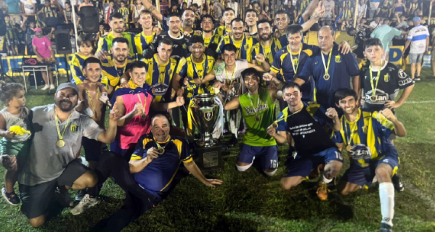 JUVENTUD URDINARRAIN OBTUVO SU PRIMER TITULO PROVINCIAL