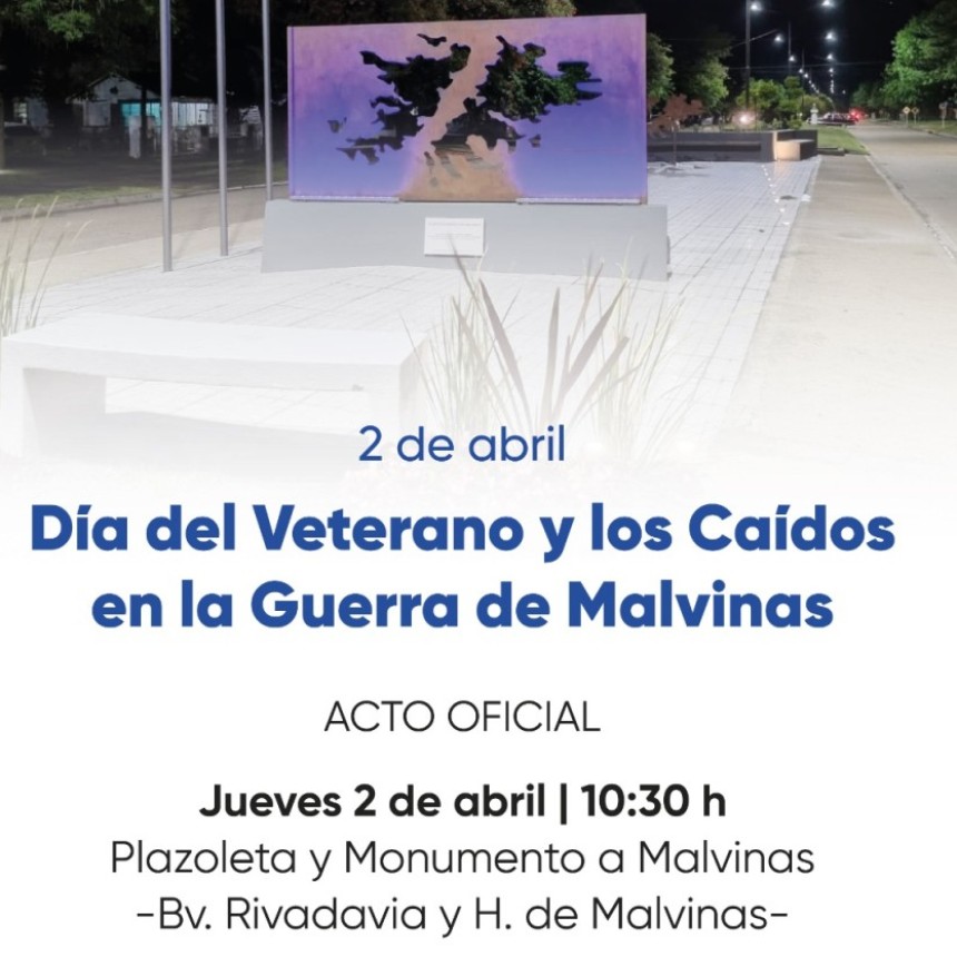 Acto Oficial | D&iacute;a de los Veteranos y Ca&iacute;dos en la Guerra de Malvinas