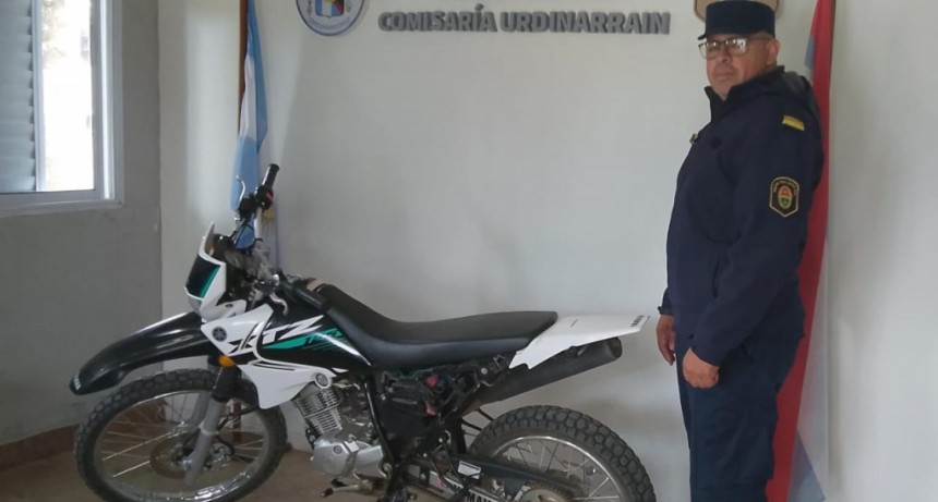 Secuestran una moto que habían robado en C. del Uruguay