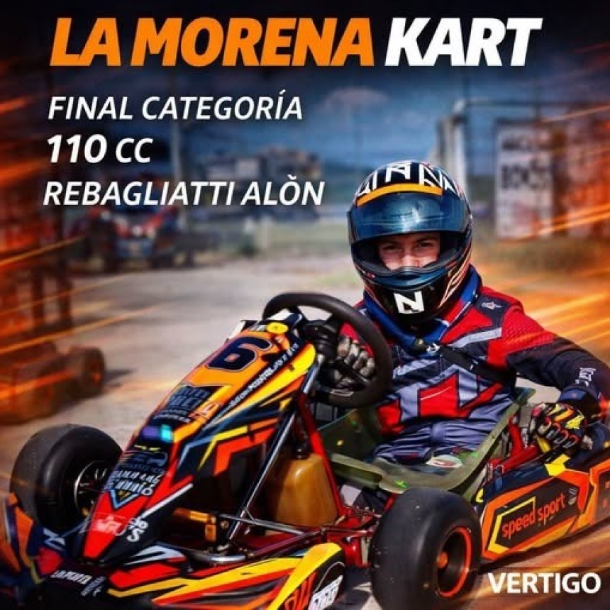 LA MORENA KART / TRIUNFO DE ALON REBAGLIATTI de URDINARRAIN