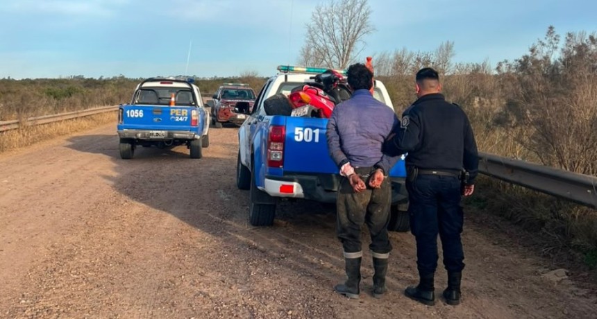 LA POLIC&Iacute;A RECUPER&Oacute; UN MOTOVEH&Iacute;CULO SUSTRA&Iacute;DO EN PASTOR BRITOS