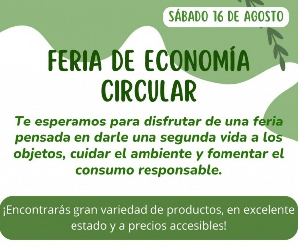  Feria de Economía Circular en ALDEA SAN JUAN