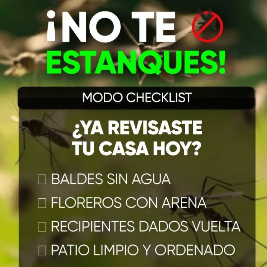 Dengue |  Acciones para prevenir contagios