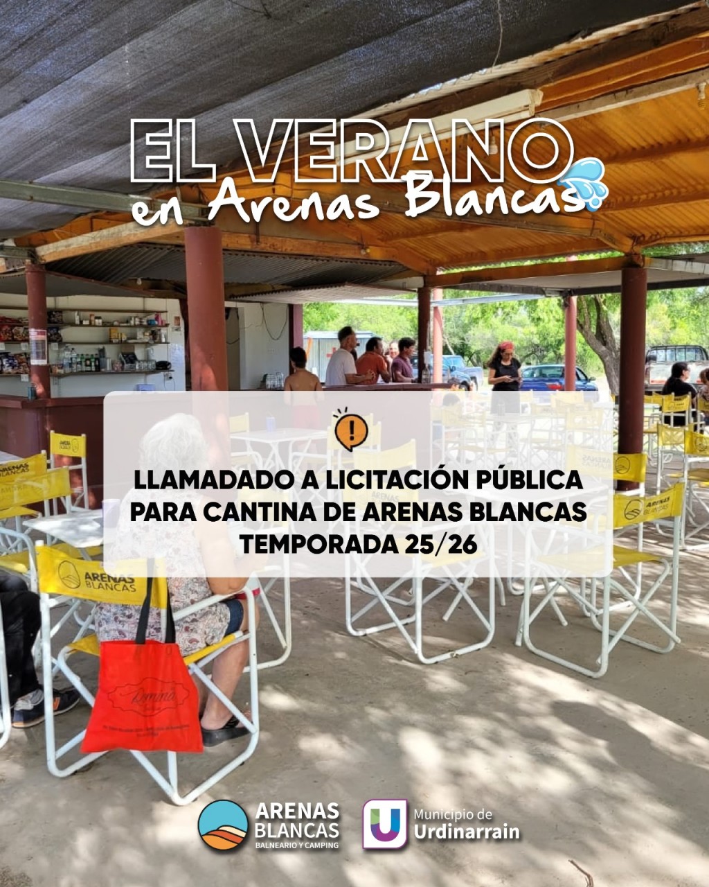 Llamado a licitación para la concesión de la cantina de ARENAS BLANCAS