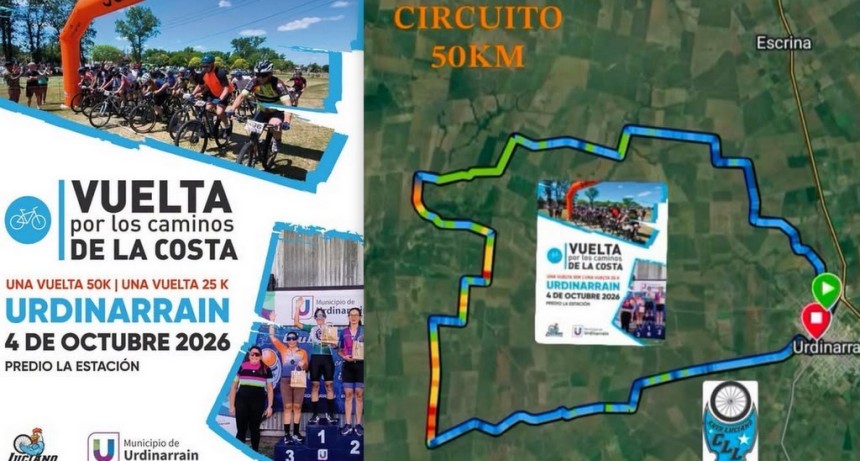 HOY EL RURAL BIKE POR LOS CAMINOS DE LA COSTA