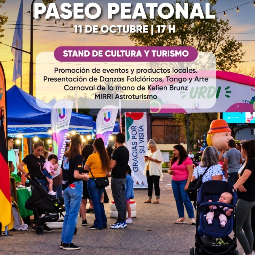 Este DOMINGO; Nuevo Paseo Peatonal y Comercial a Cielo Abierto
