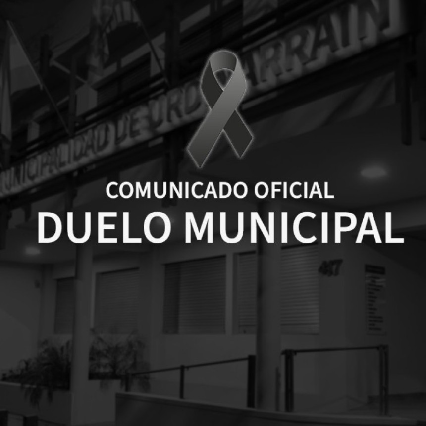 URDINARRAIN: Comunicado Oficial | Duelo Municipal