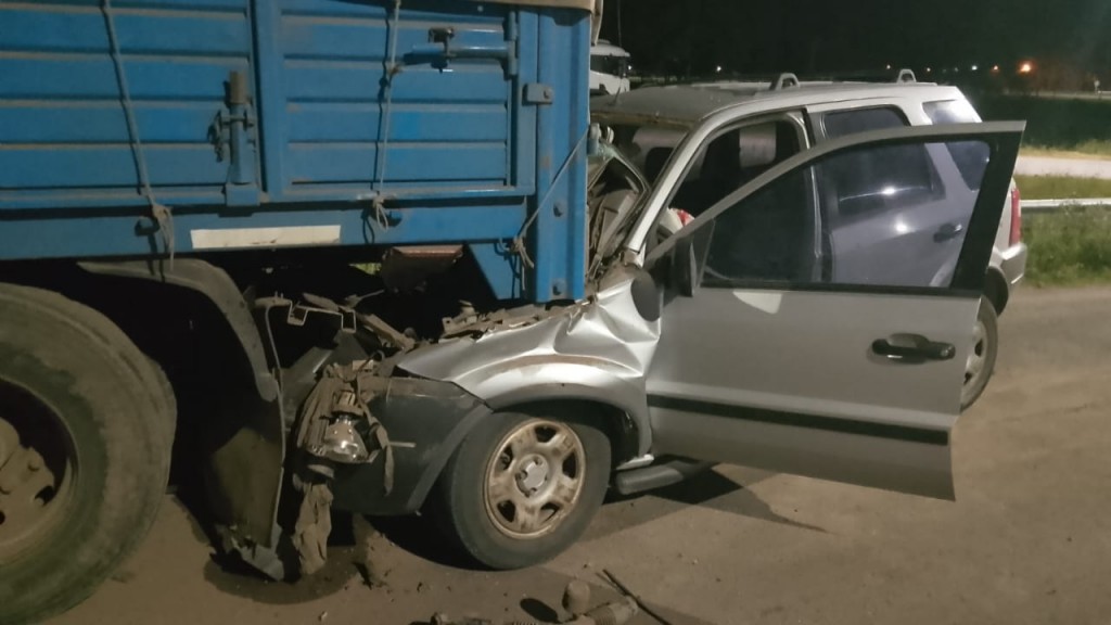 Choque en Ruta 20 Zona 