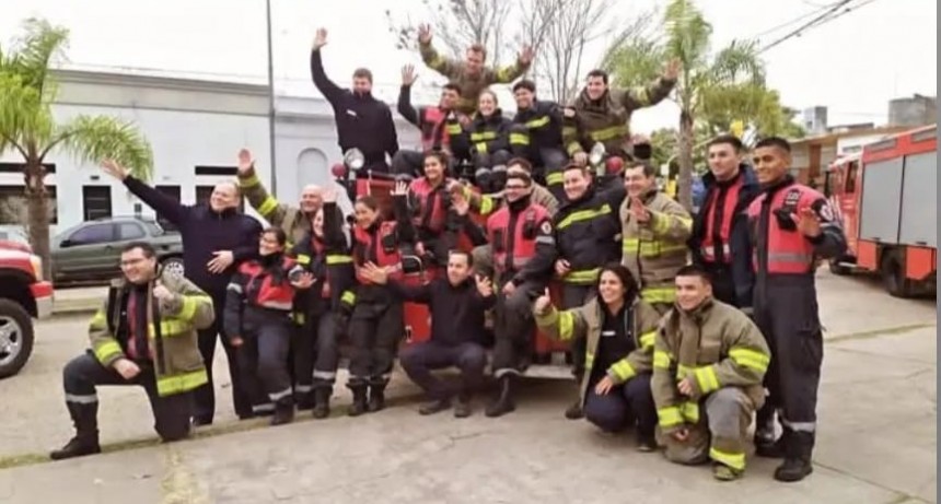 Acto por el Día Nacional del Bombero Voluntario